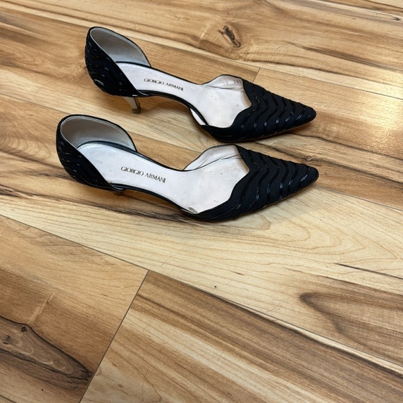 Georgio Armani black shoes, size37 - Picture 3 of 4